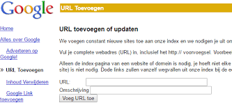 site aanmelden bij zoekmachines