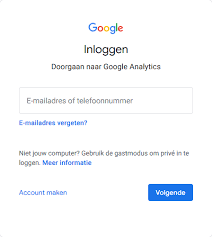 aanmelden op google