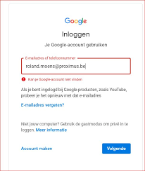 google aanmelden