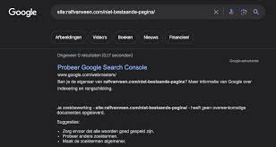 google indexering aanvragen