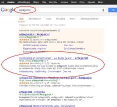 hoger in zoekresultaten google