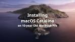 macos catalina macbook pro 2012