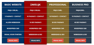 website laten maken prijzen