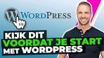 website met wordpress maken