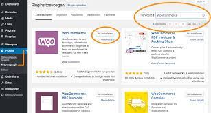 webshop maken met wordpress