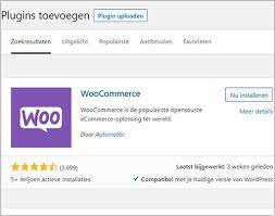 webshop maken wordpress