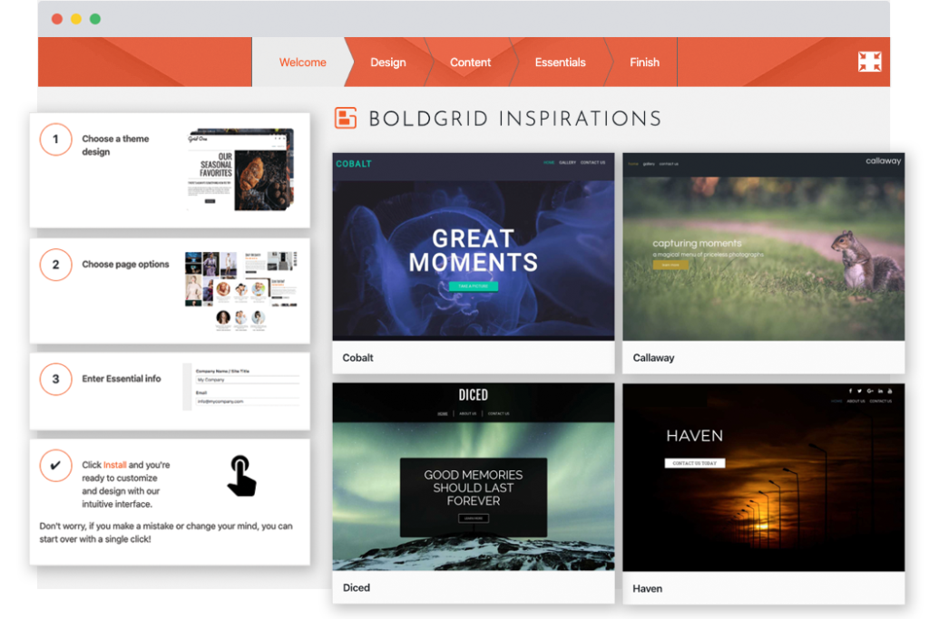 wordpress website bouw