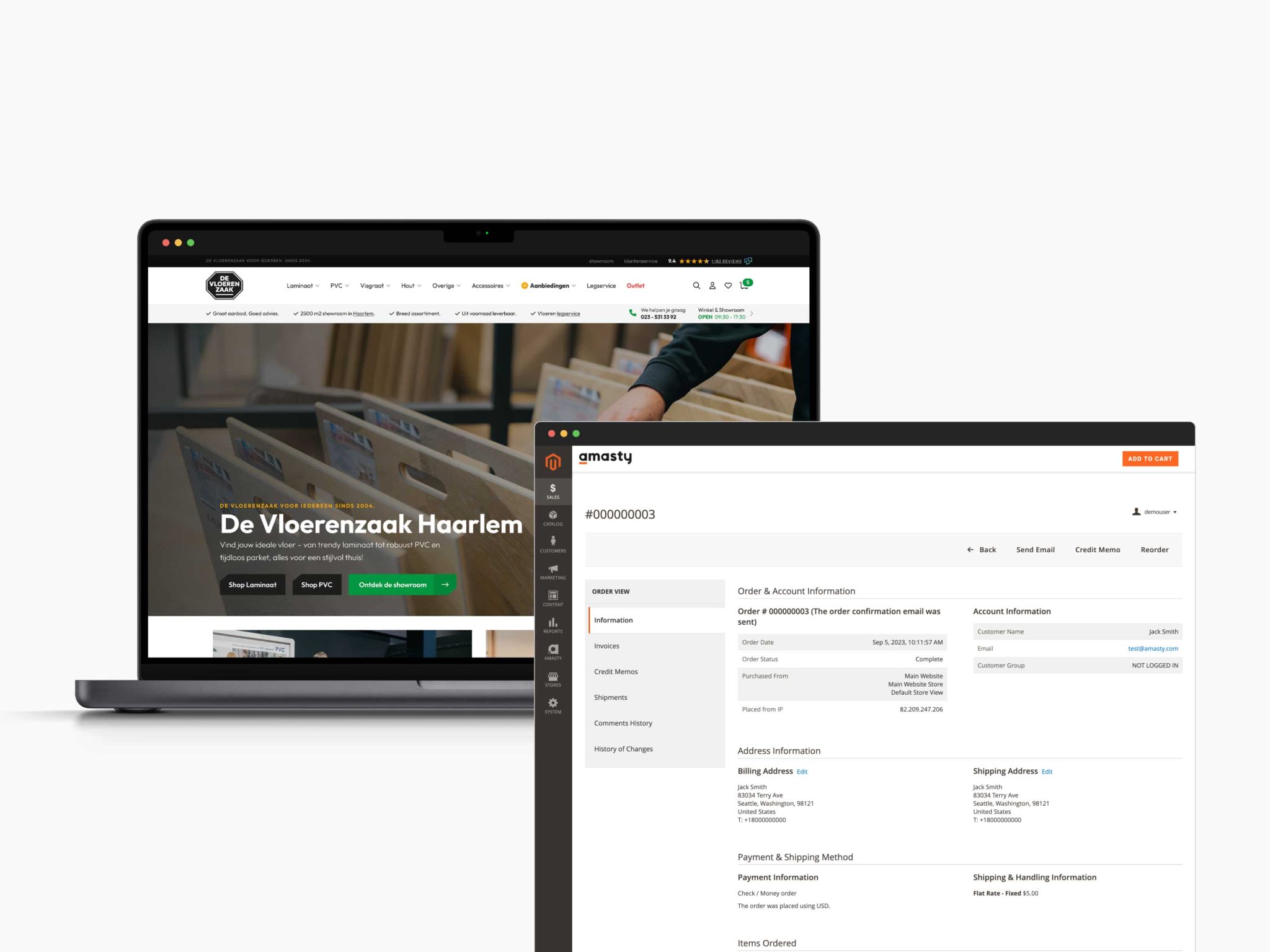 magento website maken