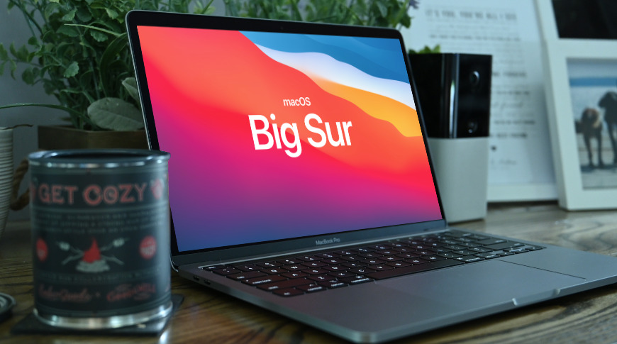 macbook air 2020 big sur