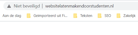 website laten maken door studenten