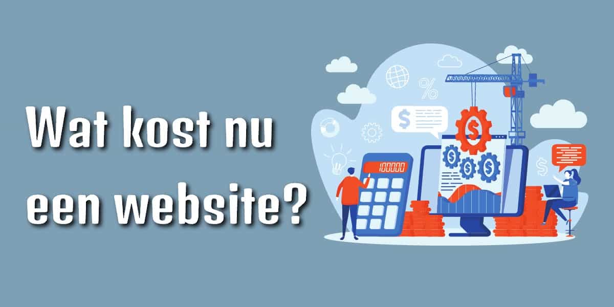 wat kost een professionele website