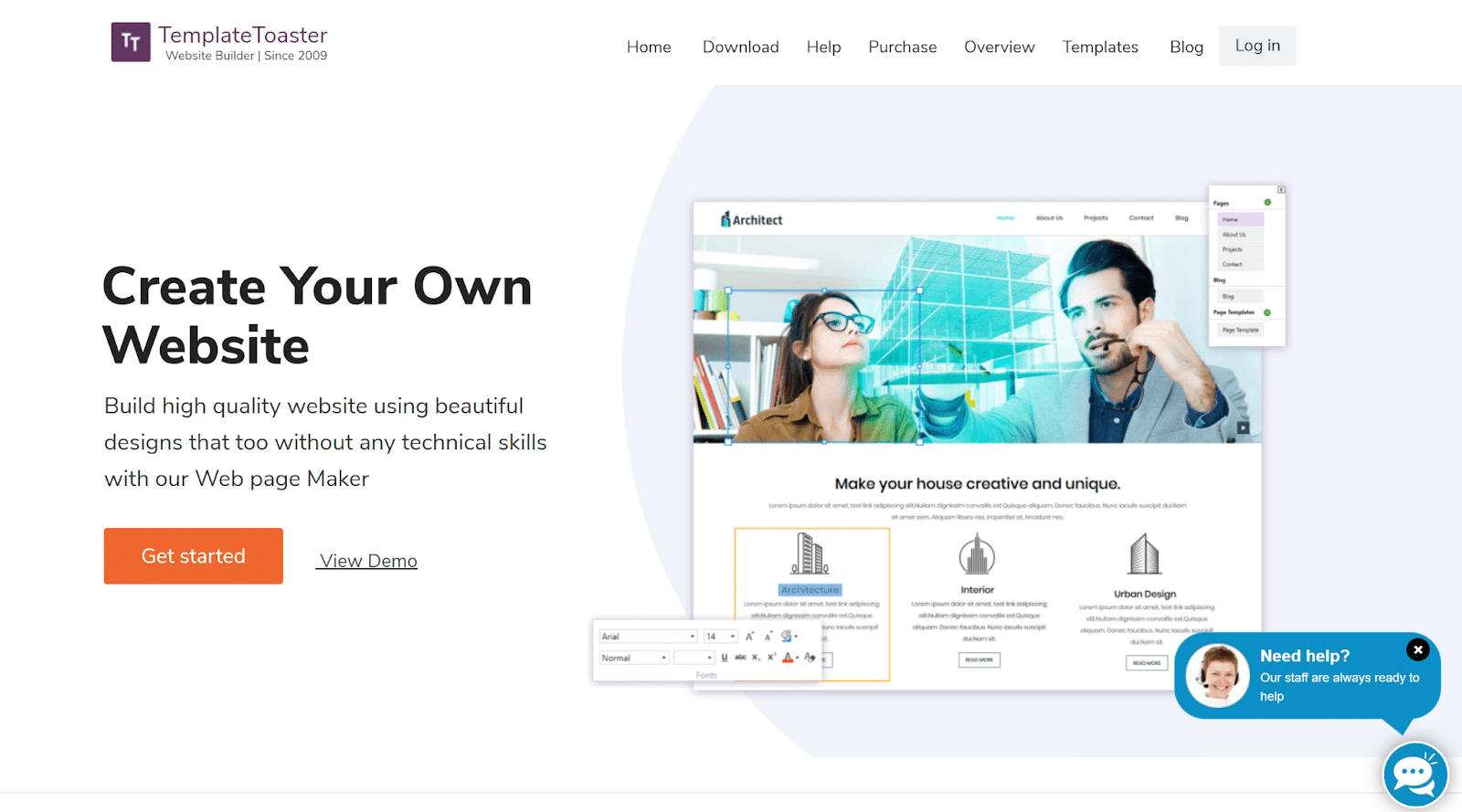 mooie website bouwen