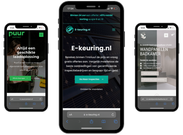 website sneller laten maken